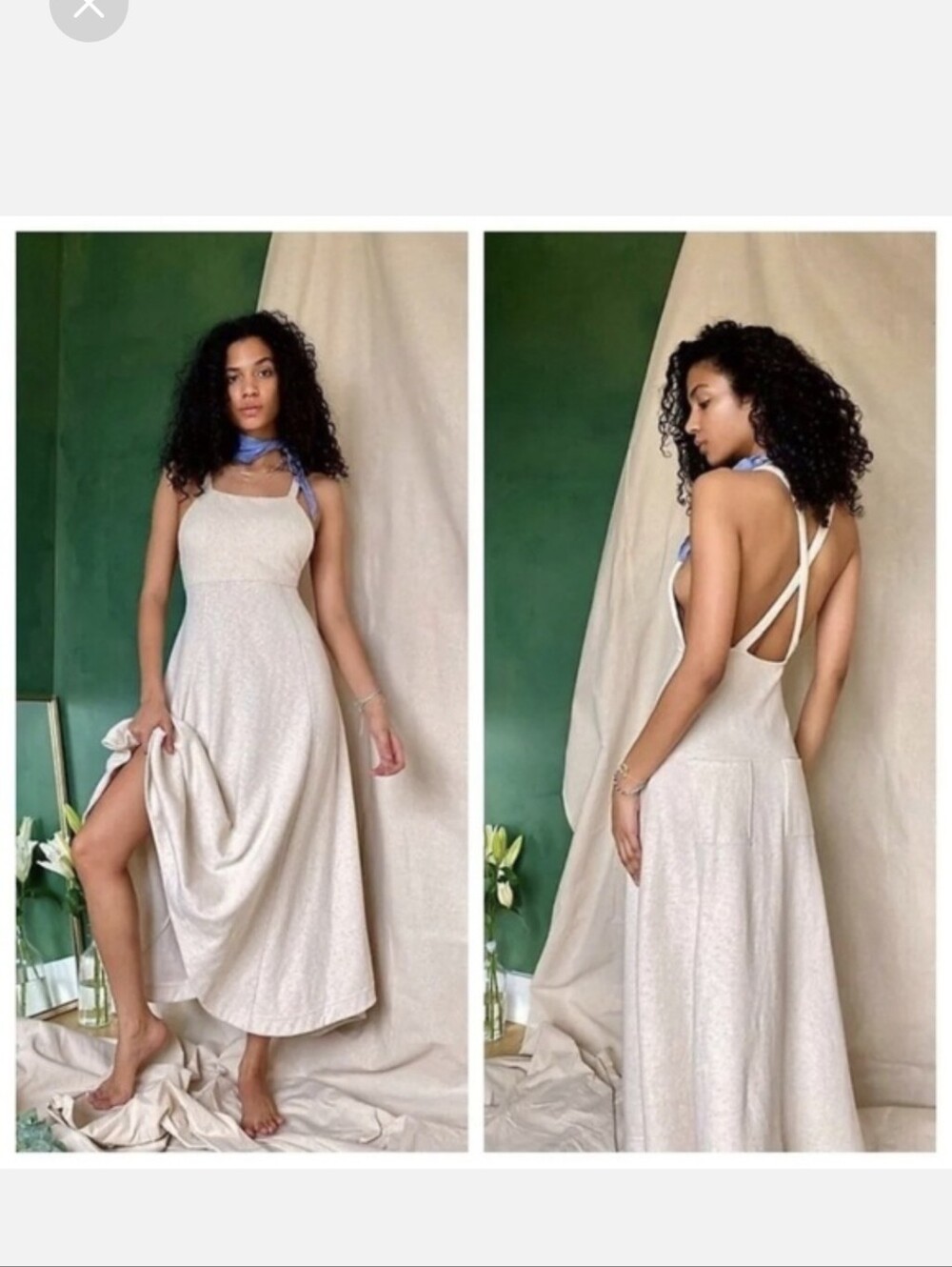 Free People Stay Salty Midi Dress.